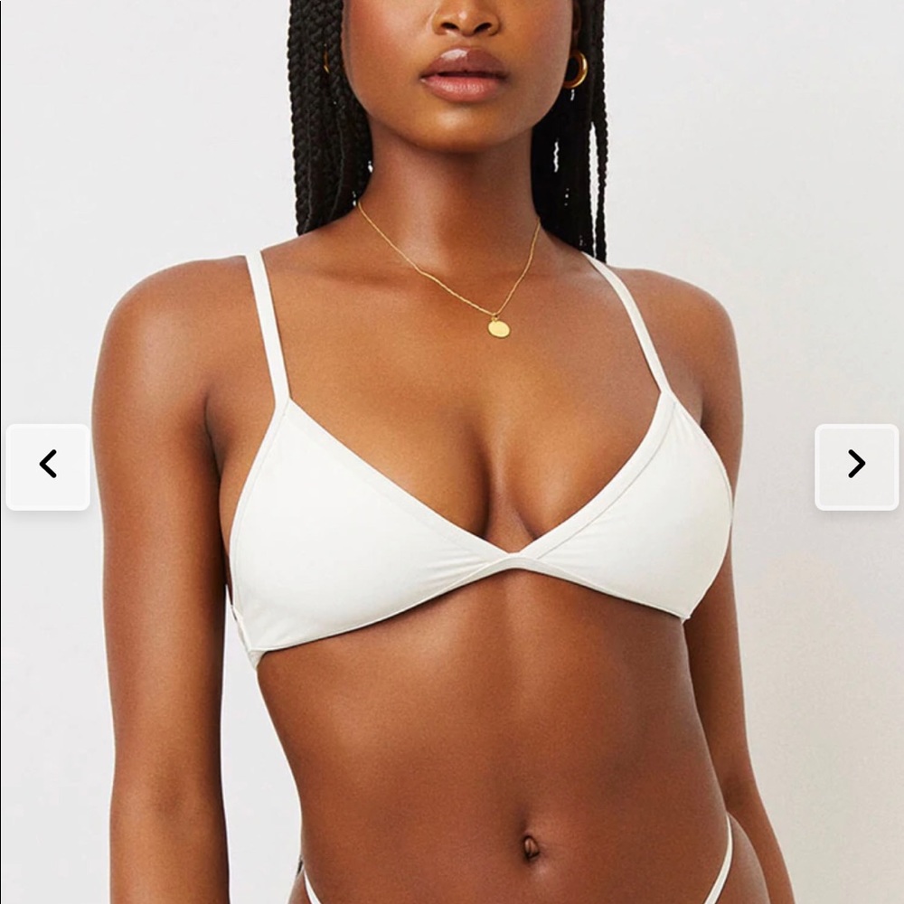 NWT Frankie’s Bikinis Binx Racerback top